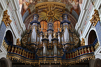 Die kunstvolle Orgel   	  