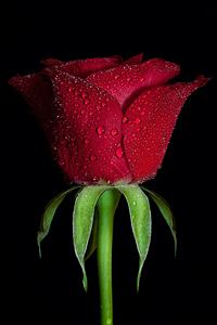 Rote Rose 