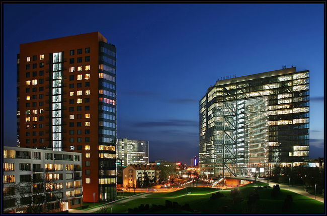 Duesseldorf - Medienhafen - Stadttor Duesseldorf - Medienhafen - Stadttor